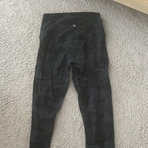 Lululemon black camo leggings